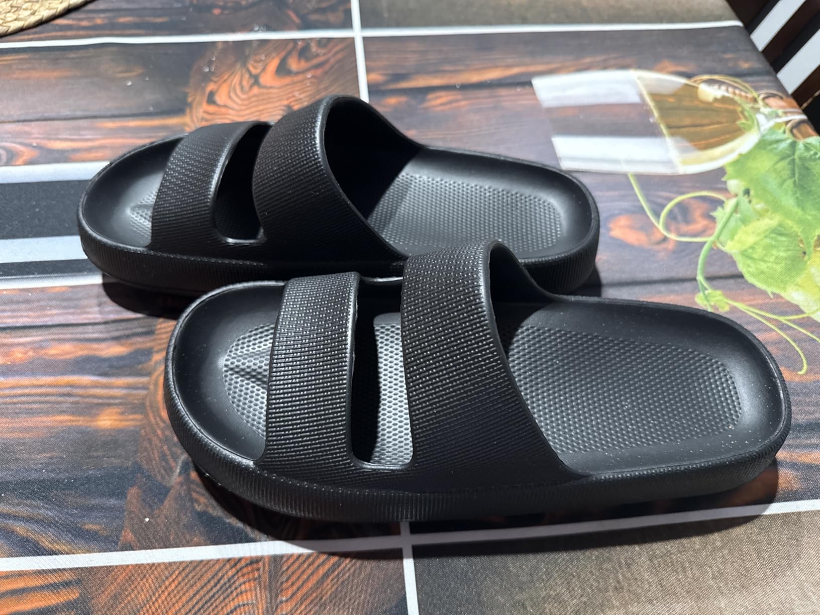 Orthopedic Slide Sandals for Women Arch Support Plantar Fasciitis customer photo 1
