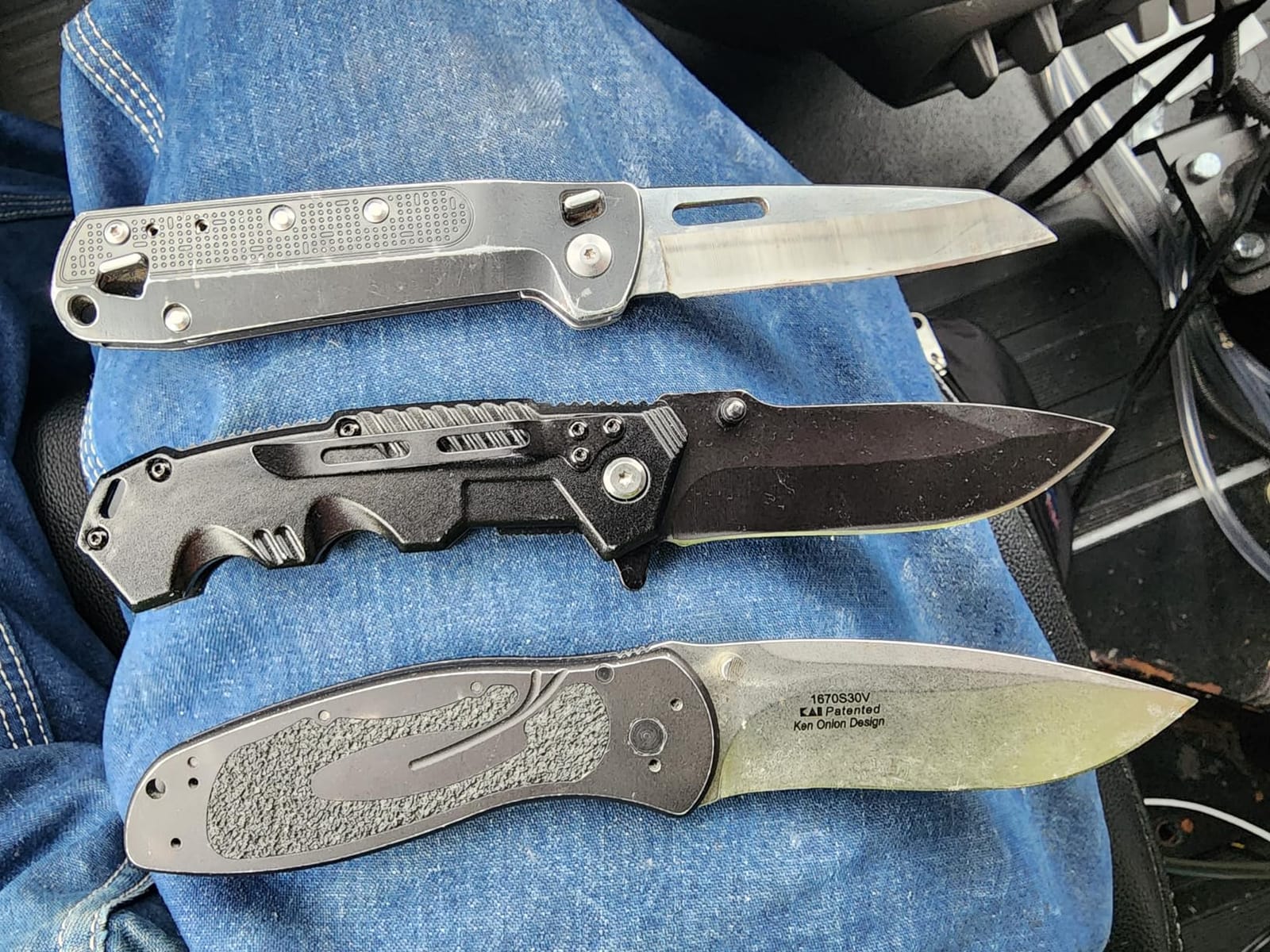 Pocket Knife, Folding Knives Blade 2.6in, Foldable Survival Small Knife with Clip, Liner Lock & Glass Breaker, Everyday Carry EDC Knives for Hunting Camping Hiking customer photo 1