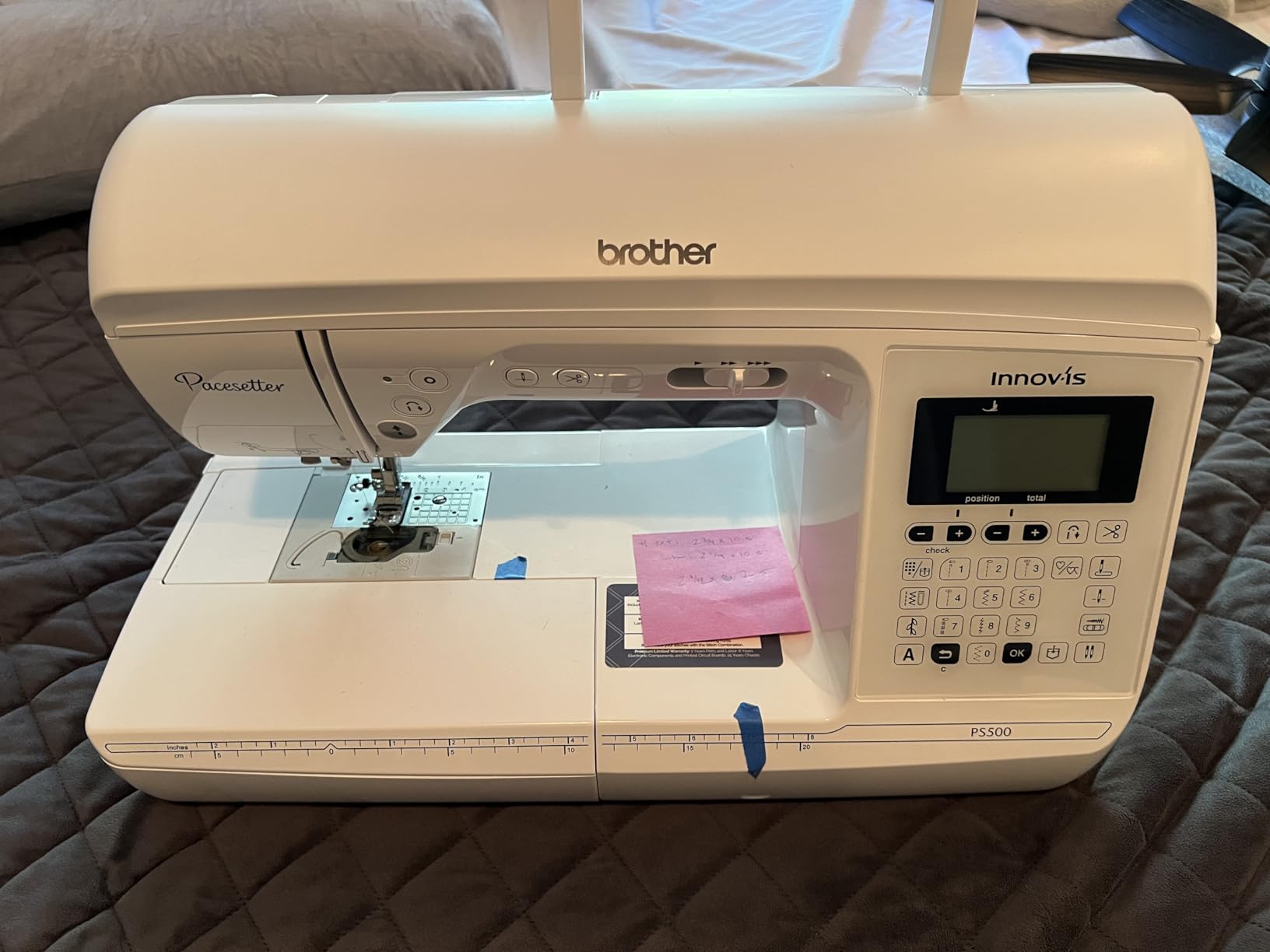 Rolling Sewing Machine Bag with Universal wheels,Sewing Machine Carrying Case with YKK zipers, Compatible most Standard Brother, Singer, Bernina, Sewing Machines.For Women customer photo 2