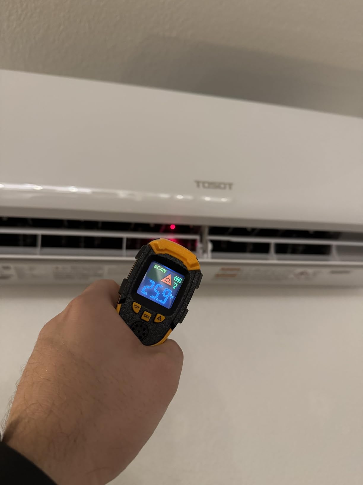 TOSOT 9,000 BTU Mini-Split Air Conditioner, Wifi Enabled Ductless Inverter Split System AC Unit Heating System, Compatible with Alexa - 20 SEER2 115V customer photo 2