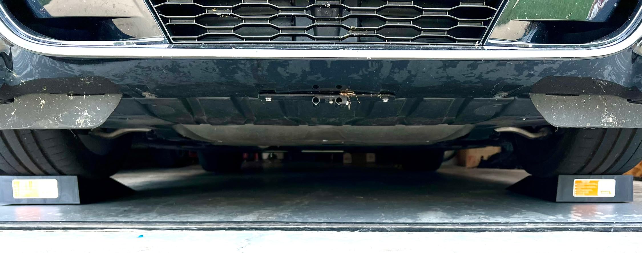 OULEME Low Profile Car Service Ramp, for Oil Changes & Maintenance, 2 Pack customer photo 1