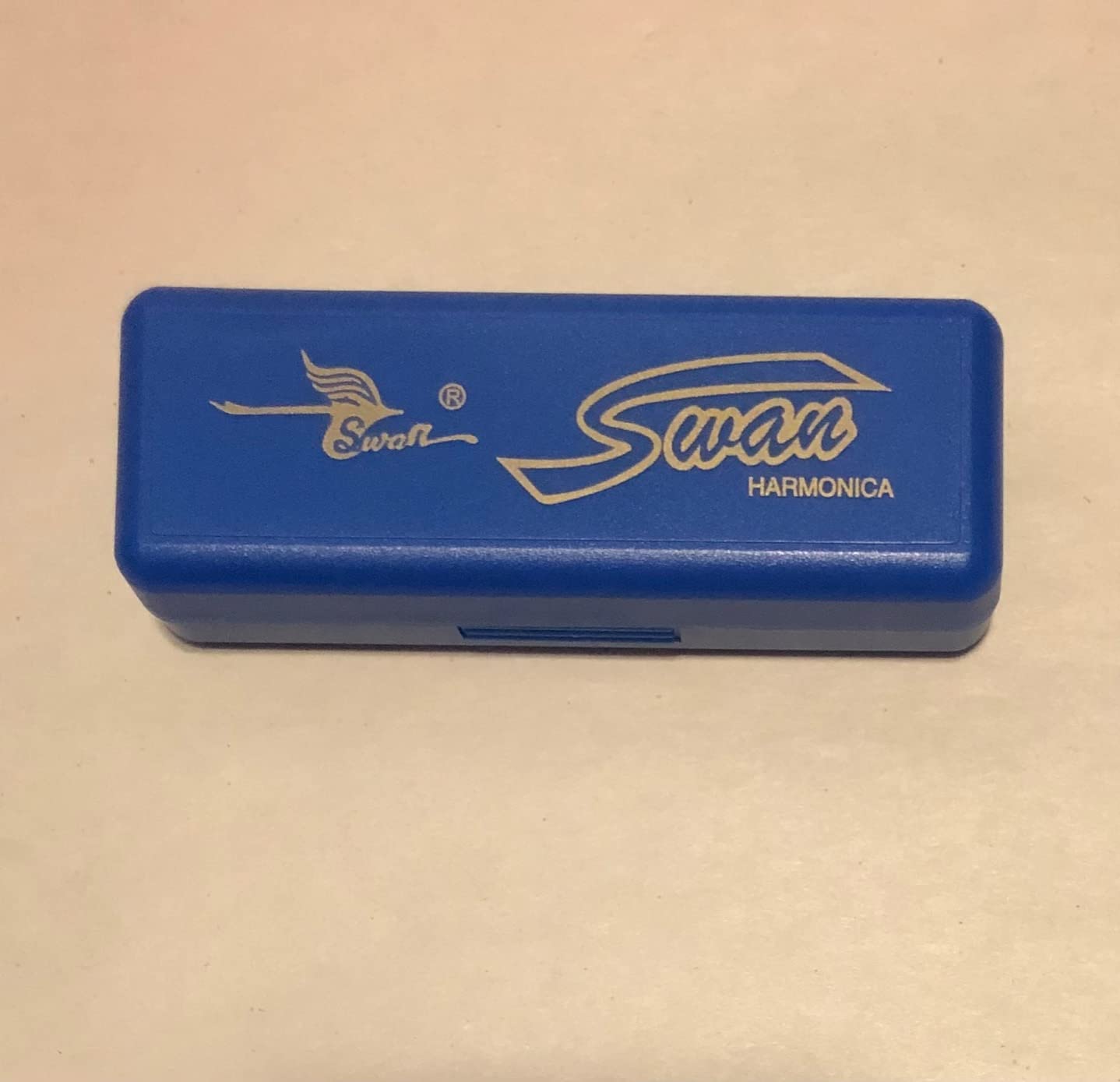 SWAN Blues Harmonica Key of C Mouth Organ Diatonic Harmonica with Case, 10 Hole 20 Tones Stainless Blues Harp for Adults, Beginners(Burgundy Red) customer photo 2