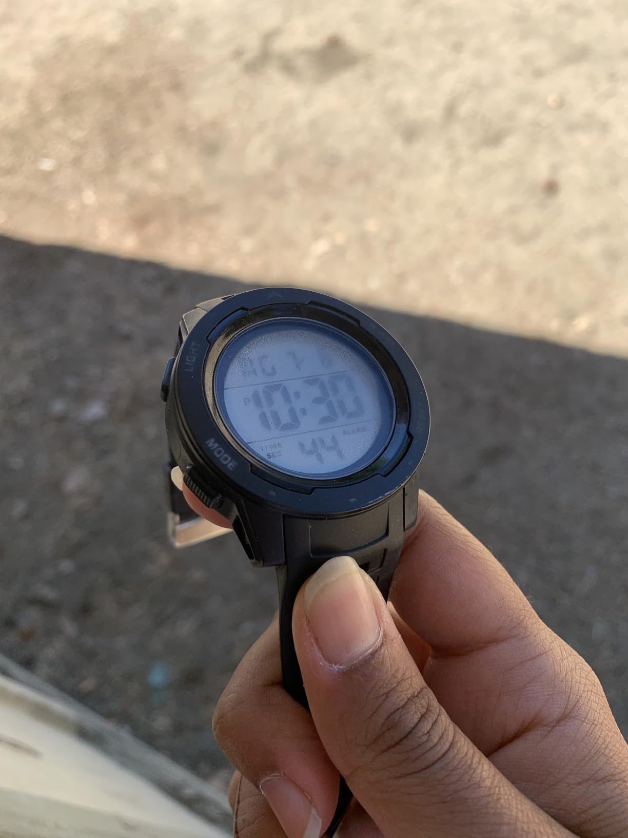 GOLDEN HOUR Mens Waterproof Digital Sport Watches Wide Screen Easy Read Display Military Style with Rubber Strap customer photo 2