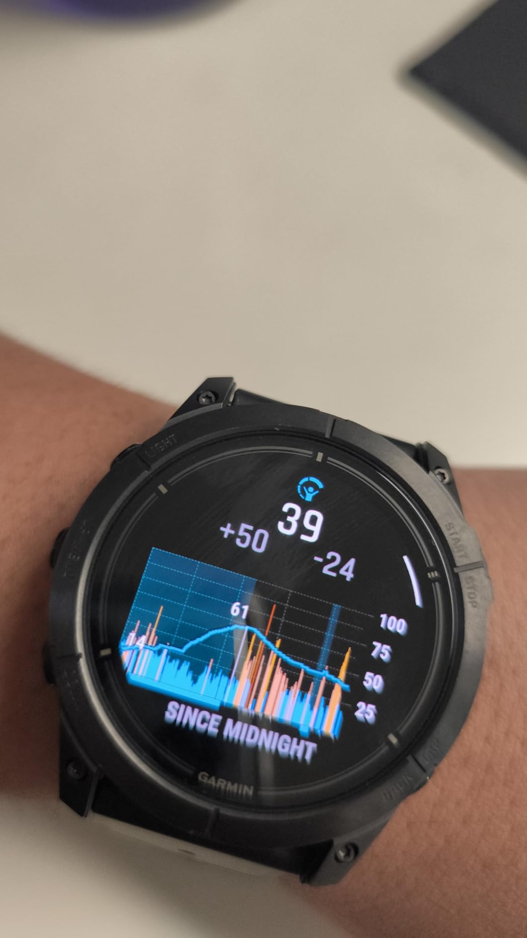 Garmin epix Pro (Gen 2) Sapphire, High Performance Smartwatch, 47mm, Black customer photo 2