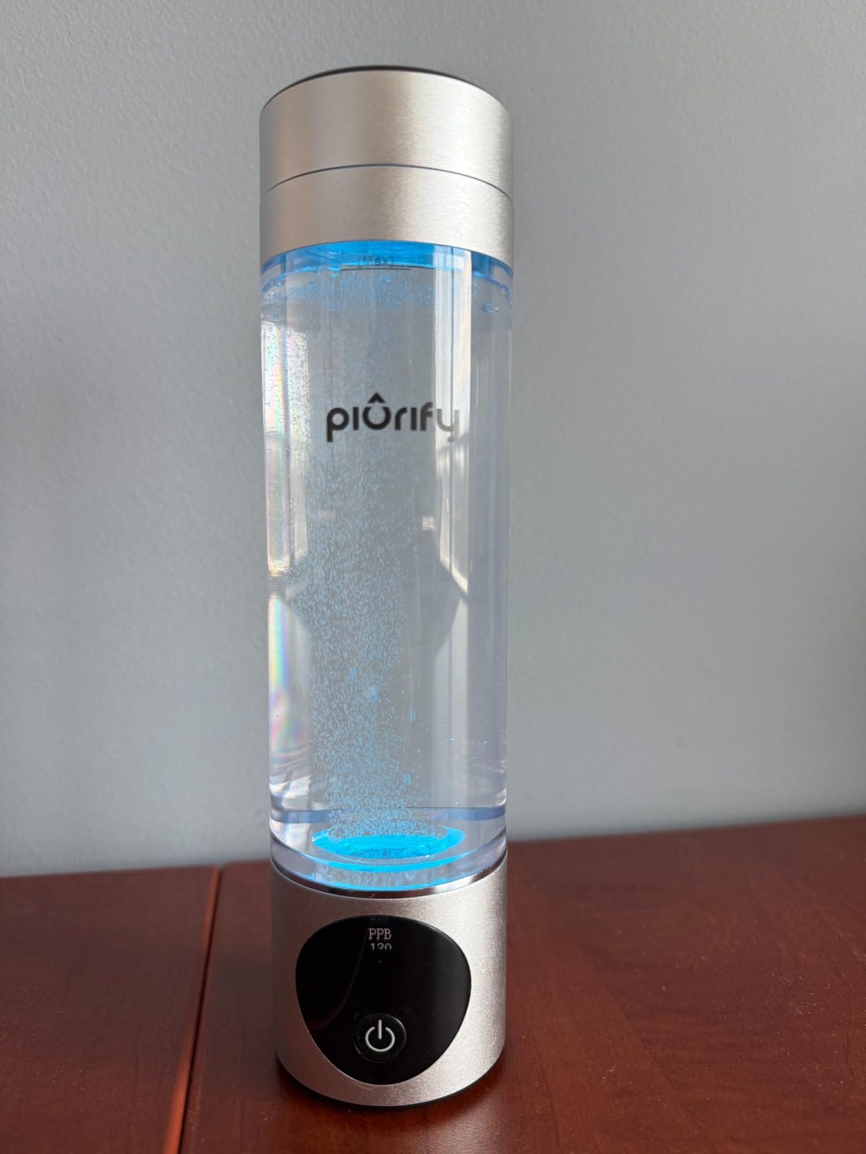 PIURIFY Hydrogen Water Bottle Generator | 6300+ PPB | USA Certified customer photo 1