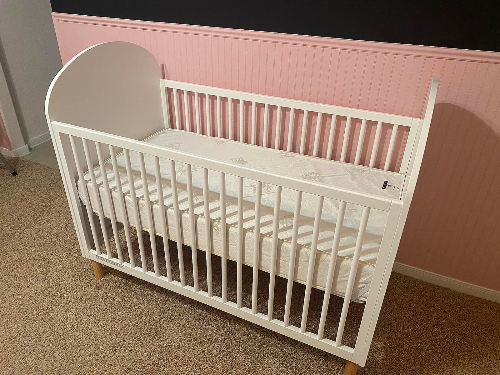 Serta Perfect Start Limited Dual Sided Baby Crib Mattress and Toddler Mattress, Breathable Fiber Core, GREENGUARD Gold Certified, Waterproof, 7 Year Warranty, Made in USA customer photo 1