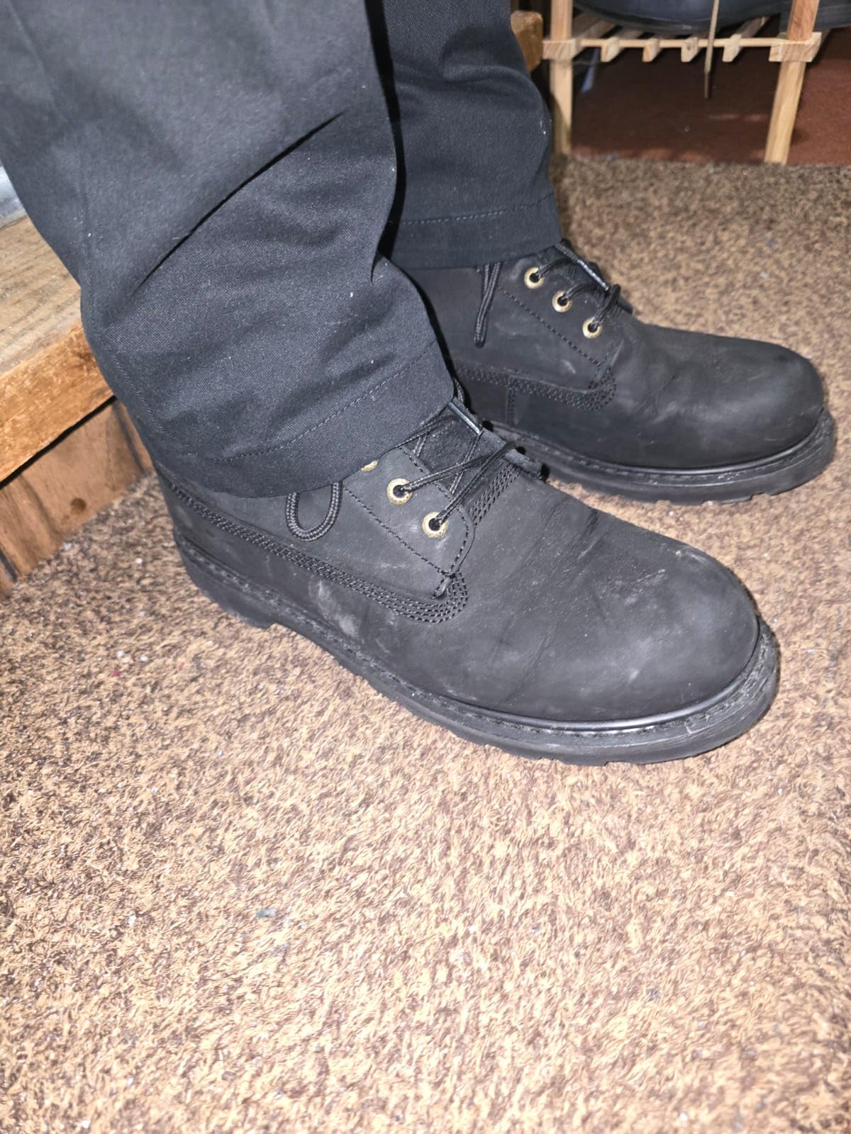 Work Boots for Men Soft Toe Waterproof Leather Workboots | 6