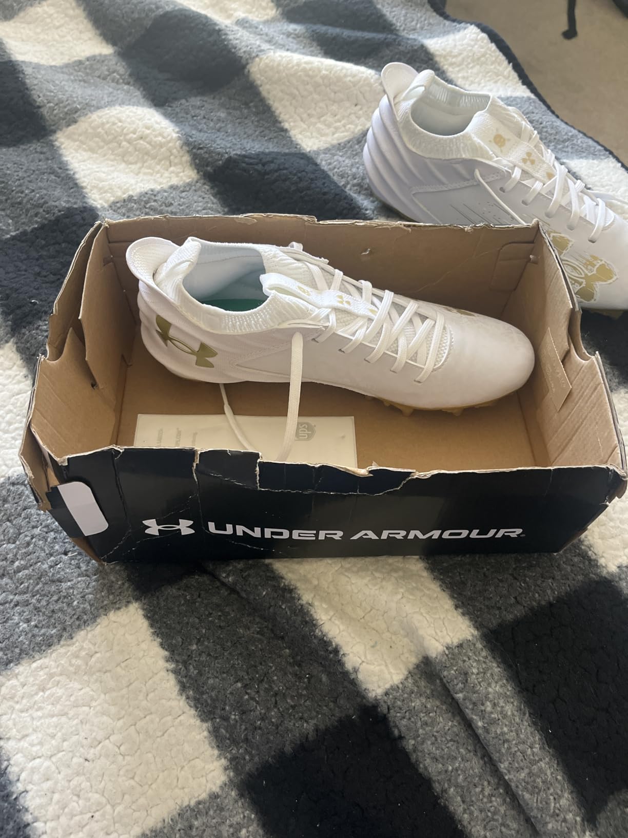 Under Armour Blur Smoke Suede 2.0 MC Football Cleats customer photo 2