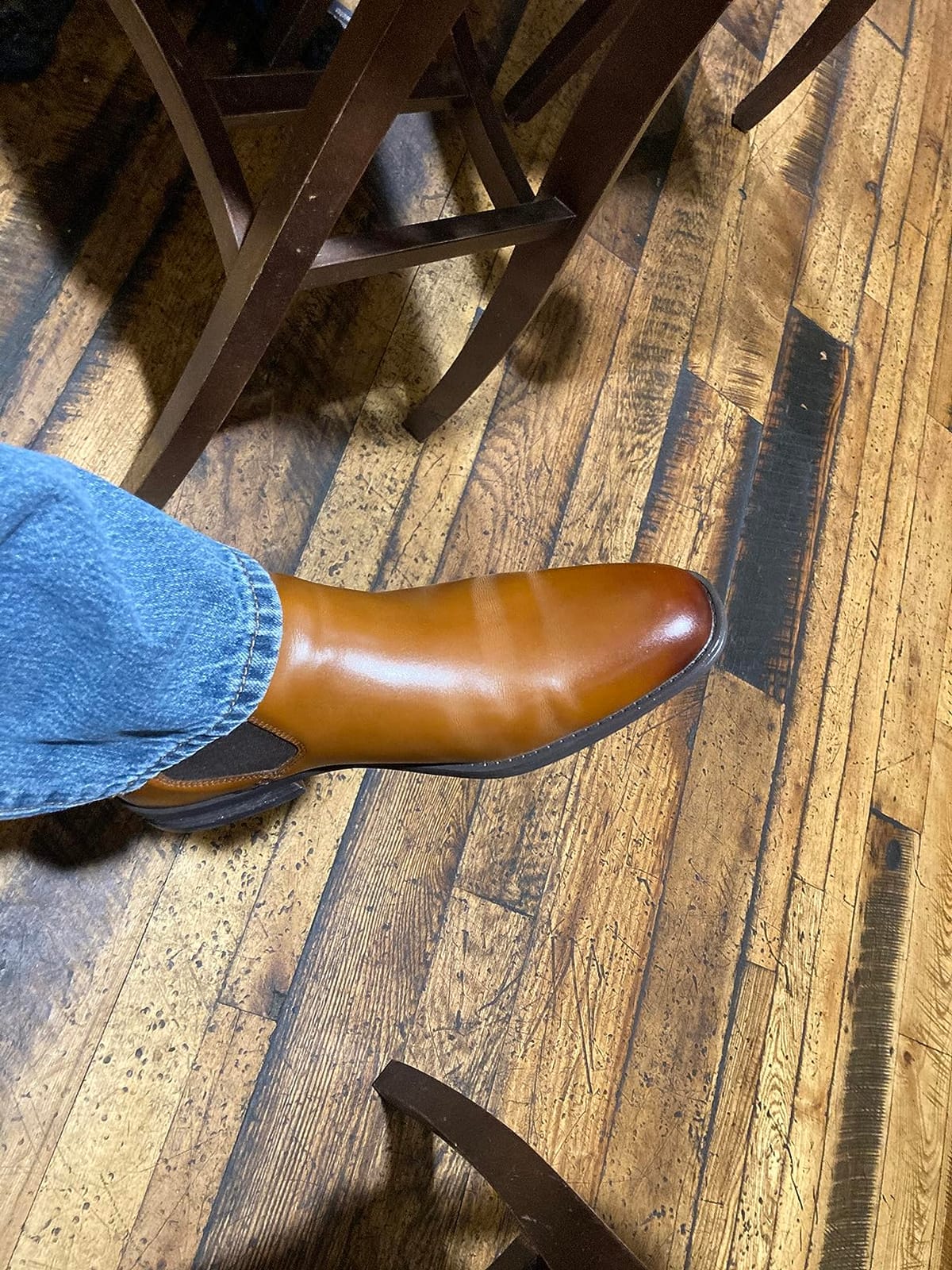 ALDO Men's Collen Leather Ankle Chelsea Boot customer photo 2