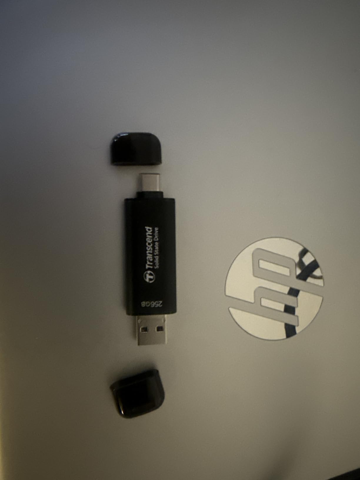Transcend 256GB ESD310 Dual Portable SSD 1050MB/s USB-A+C, Thumb Drive customer photo 2