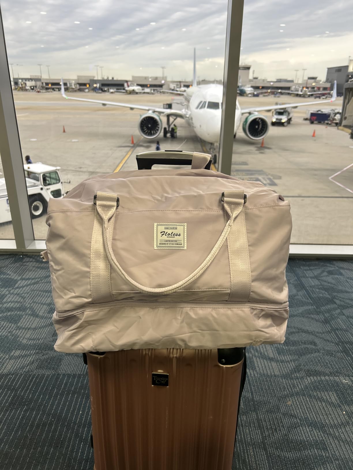 Weekender Bags for Women, Personal Item Travel Bag with Shoes Compartment customer photo 1