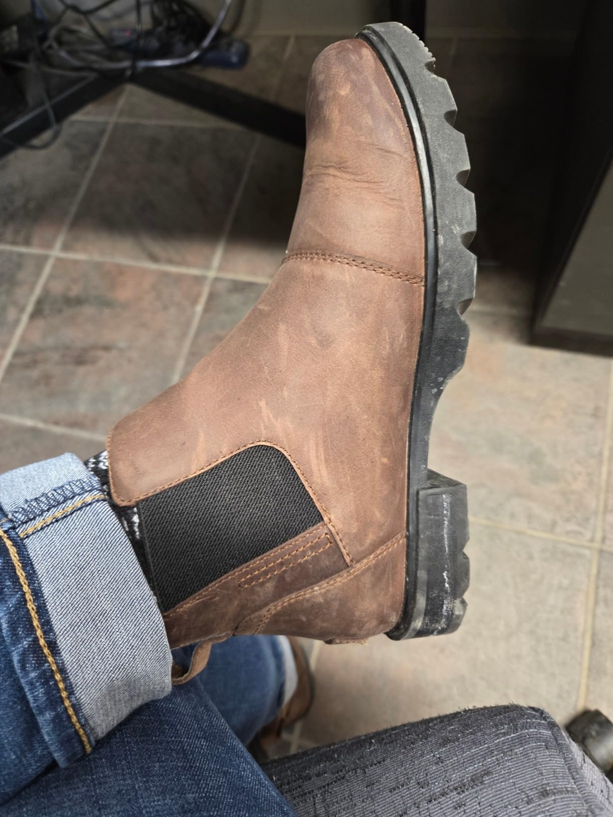 SOREL Women's Emelie lll Chelsea Waterproof Boot customer photo 1