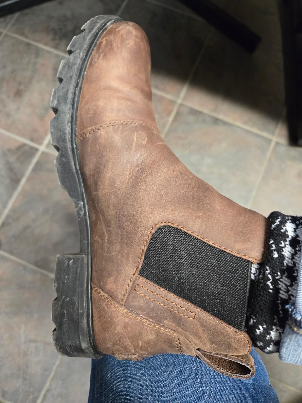 SOREL Women's Emelie lll Chelsea Waterproof Boot customer photo 2