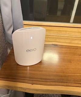 Amazon eero Pro 7 tri-band mesh Wi-Fi 7 router (newest model) - Supports internet plans up to 5 Gbps, Coverage up to 6,000 sq. ft., 3-pack customer photo 1