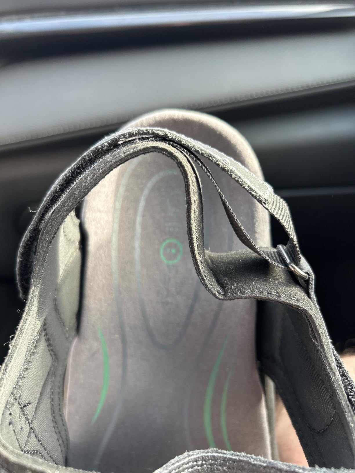 Orthofeet Gemini Orthopedic Men's Leather Sandals customer photo 2