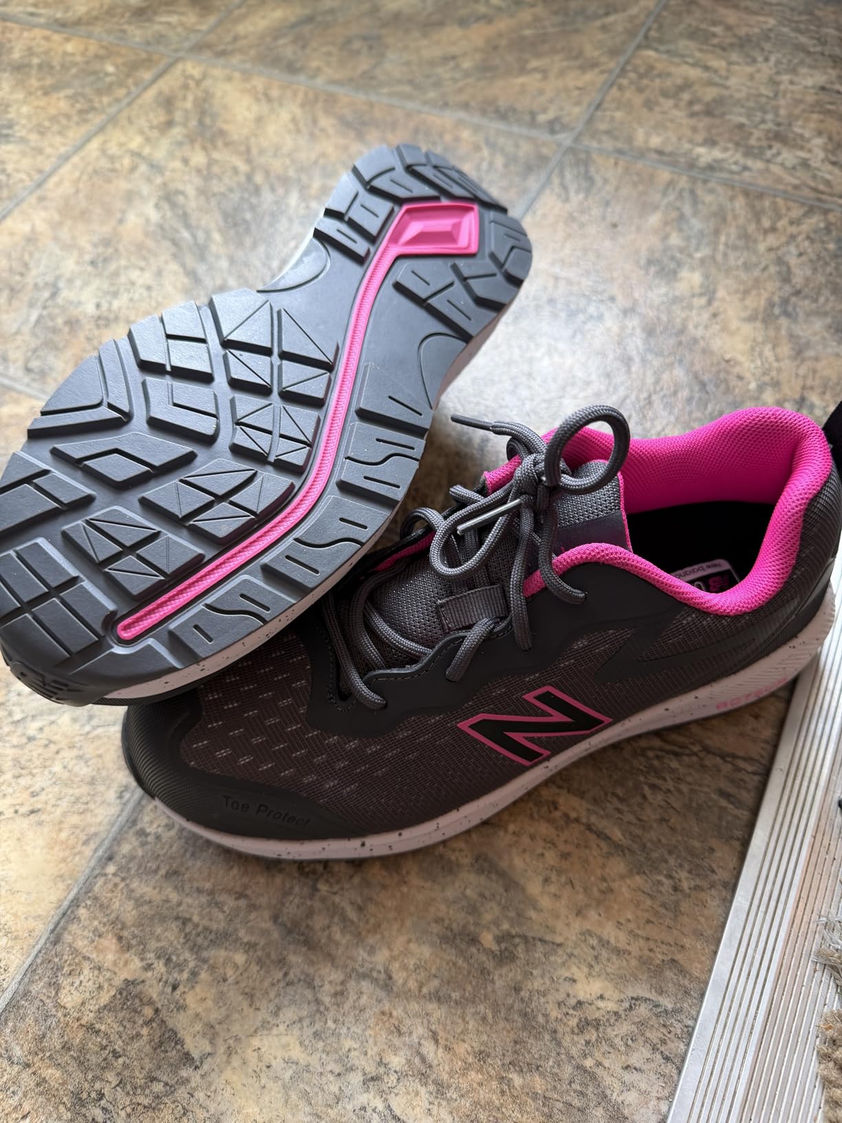 New Balance Women's Composite Toe Logic Work Shoes | Electrical Hazard, Puncture Resistant, Slip Resistant customer photo 1