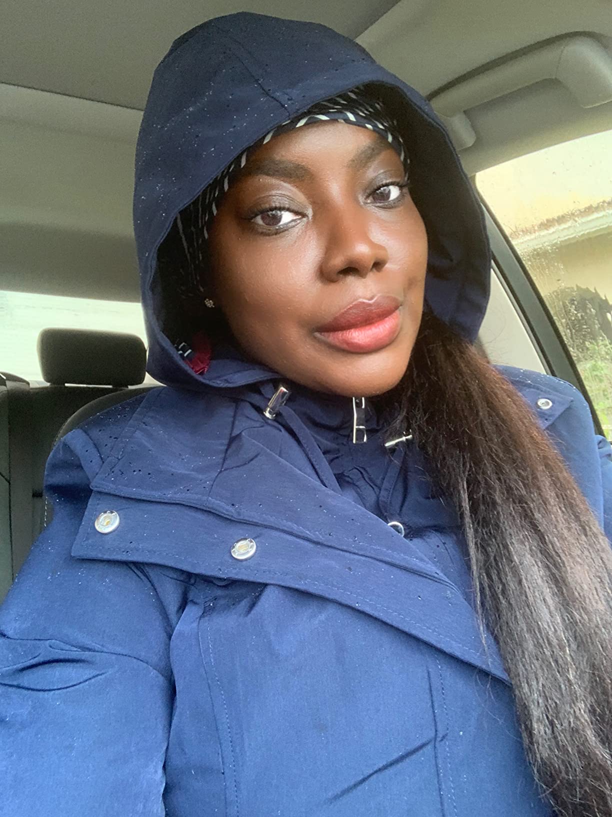 Nautica Women's Bonded Rain Jacket With Belt - Water-resistant, Wind-resistant Transitional Coat customer photo 1