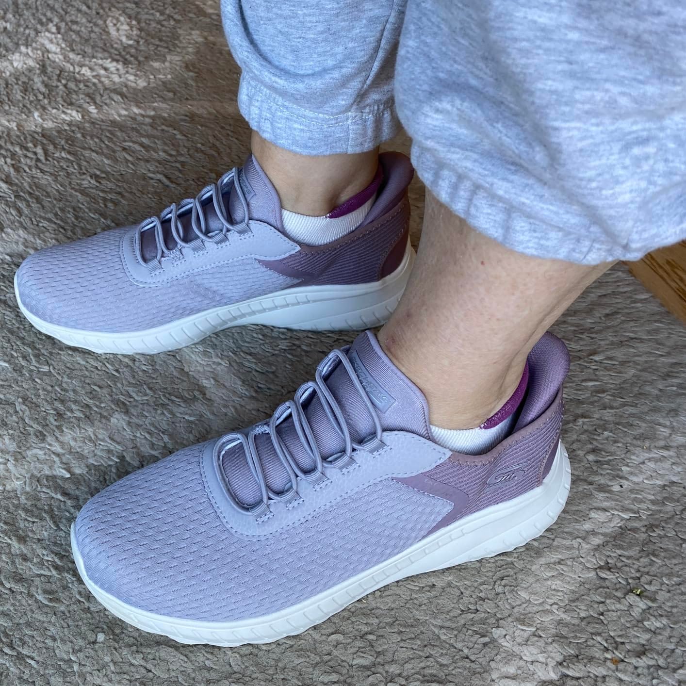 Skechers Women's Squad Chaos in Color Sneaker customer photo 2