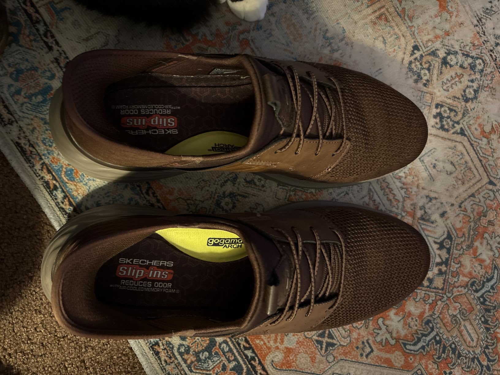 Skechers Men's Garner Newick Sneaker | Casual, Slip-ins, Air-Cooled Memory Foam, Goga Mat Arch, Vegan customer photo 2