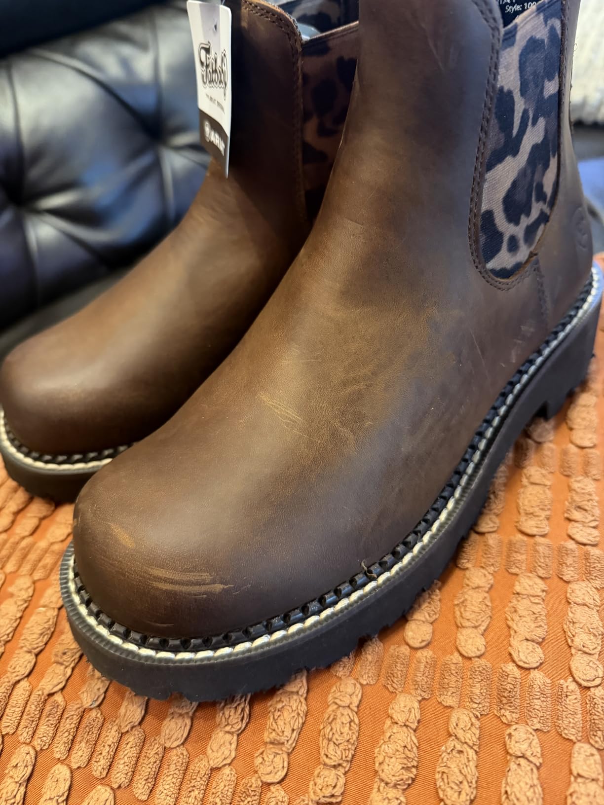 ARIAT Women's Fatbaby Twin Gore Western Boot customer photo 1