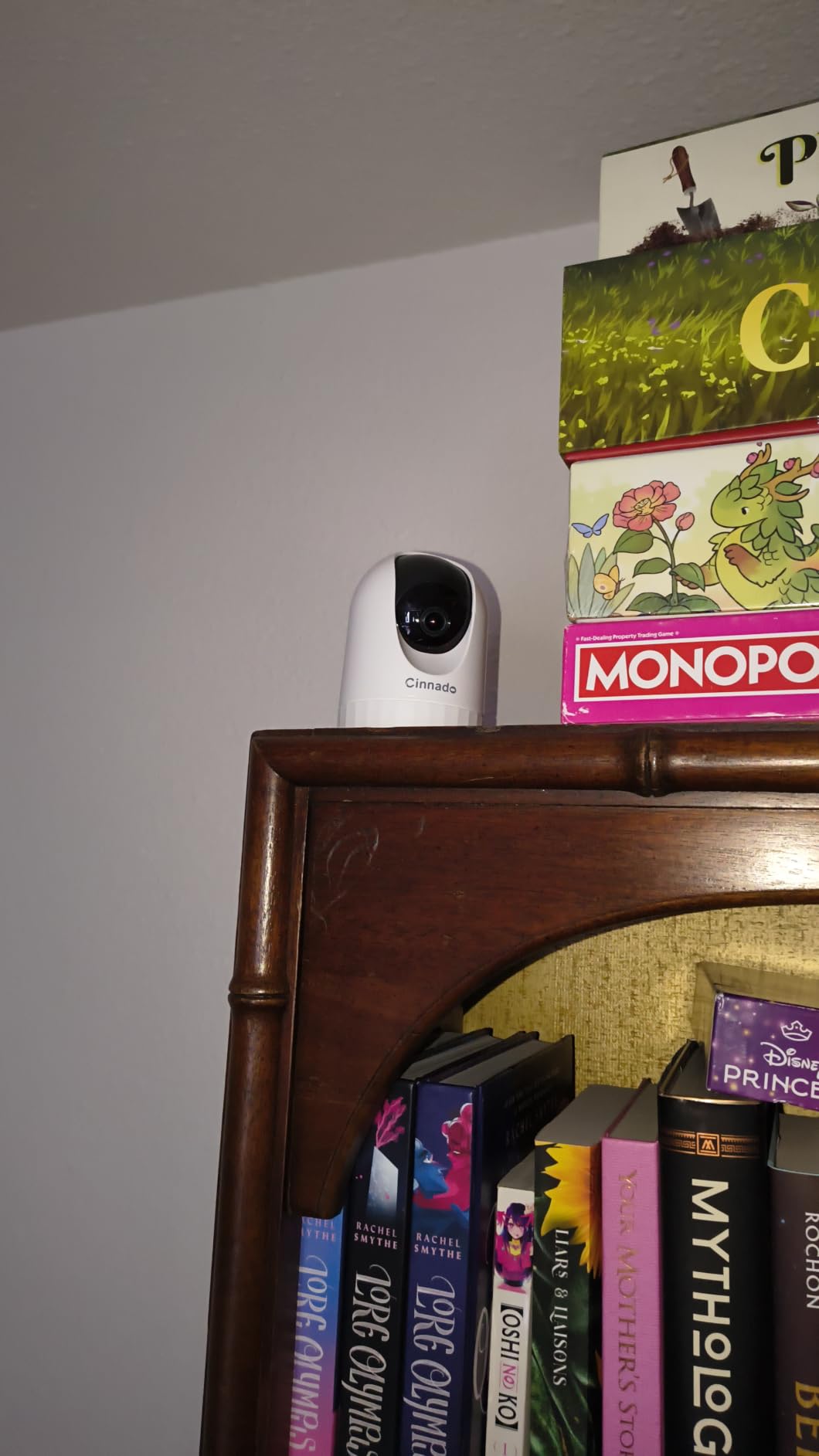 Cinnado 2K Security Camera Indoor for Pet/Dog/Baby with Phone App, D1 1Pack customer photo 2