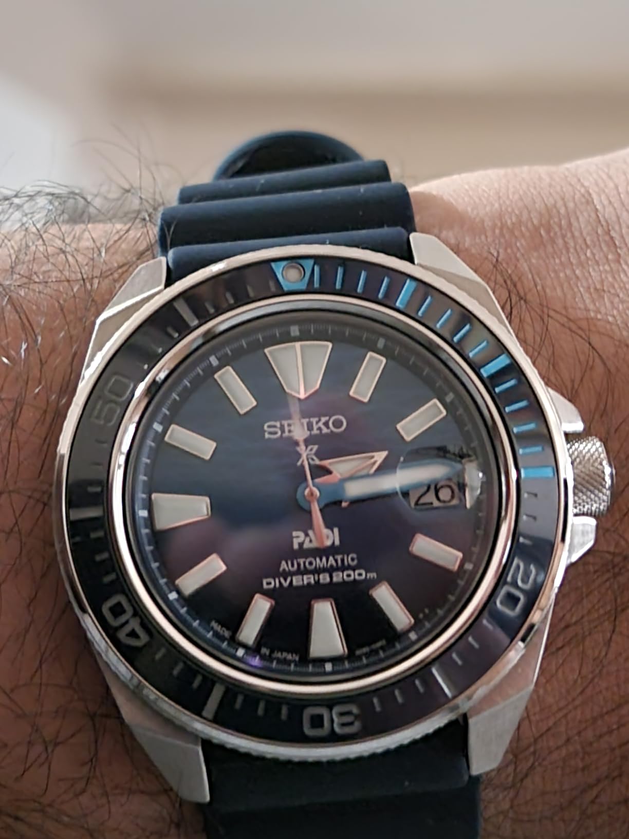 SEIKO Prospex Sea Automatic Blue Dial Men's Watch SRPJ93 customer photo 1
