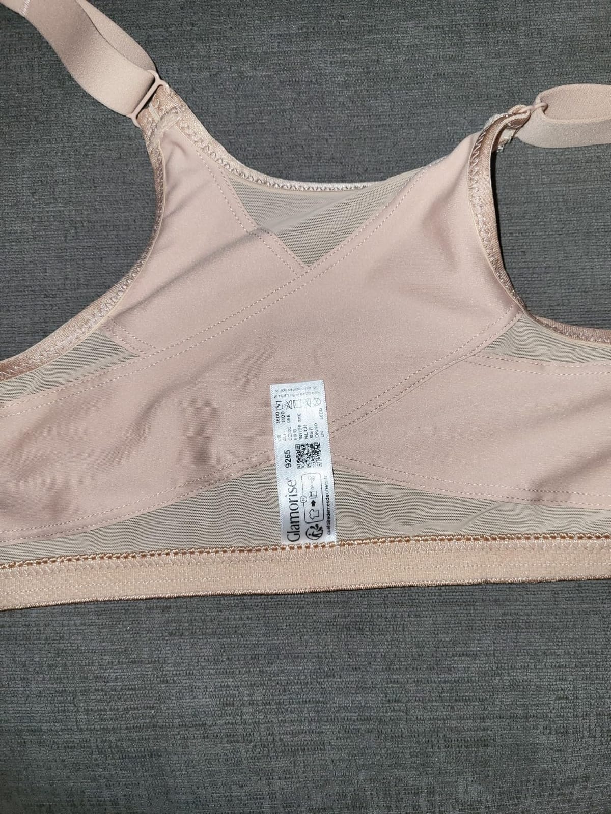 Glamorise Women's Posture Back Wonderwire Bra Underwire 9265 customer photo 2