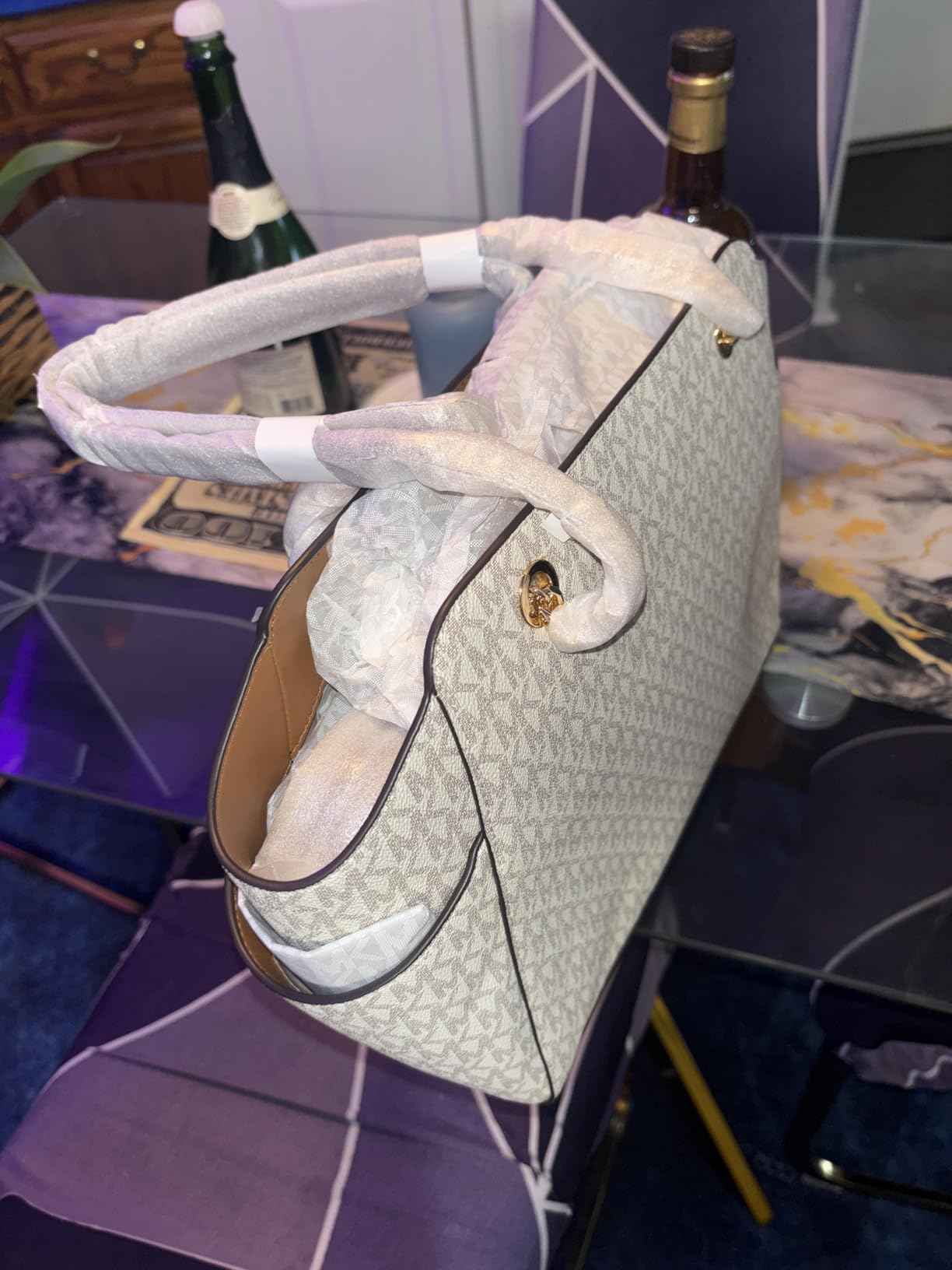 Michael Kors Jacquelyn Medium Chain Tote customer photo 1