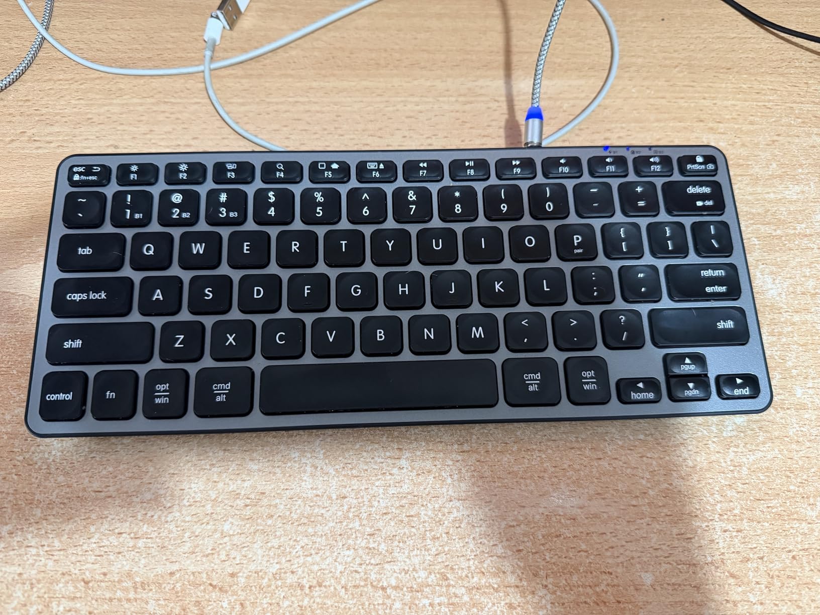 Macally Wireless Bluetooth Keyboard for Mac - Premium Multi Device Connectivity - Compatible Apple Keyboard for MacBook Pro/Air, iMac, Mac mini, iPad, Laptop, and PC customer photo 1