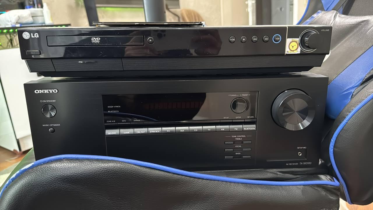 Onkyo TX-SR3100 5.2-Channel AV Receiver - Dolby Atmos, Dolby Height Virtualizer, Dolby Vision and More customer photo 2