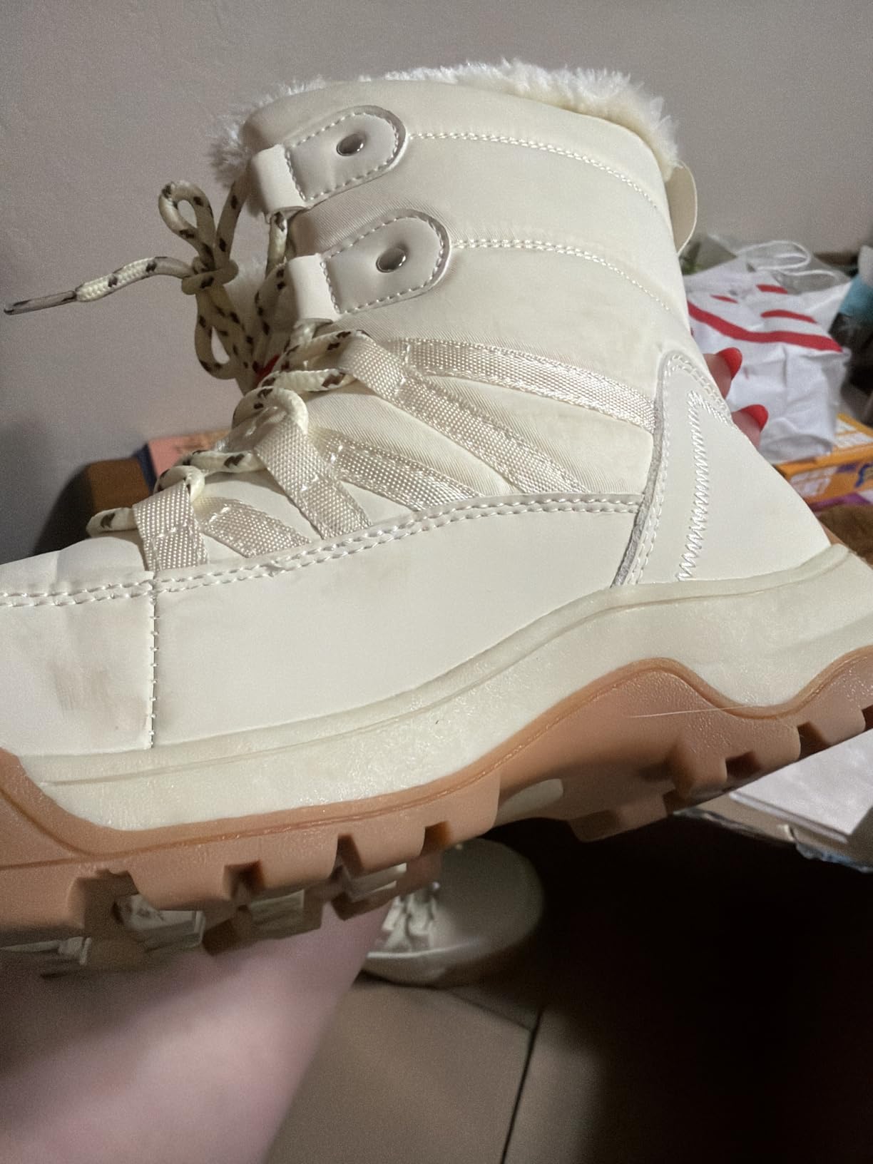 Women's Winter Snow Boots Waterproof customer photo 1