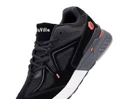 FitVille Extra Wide Walking Shoes for Men Wide Width Sneakers for Flat Feet Heel Pain Relief - Rebound Core customer photo 1