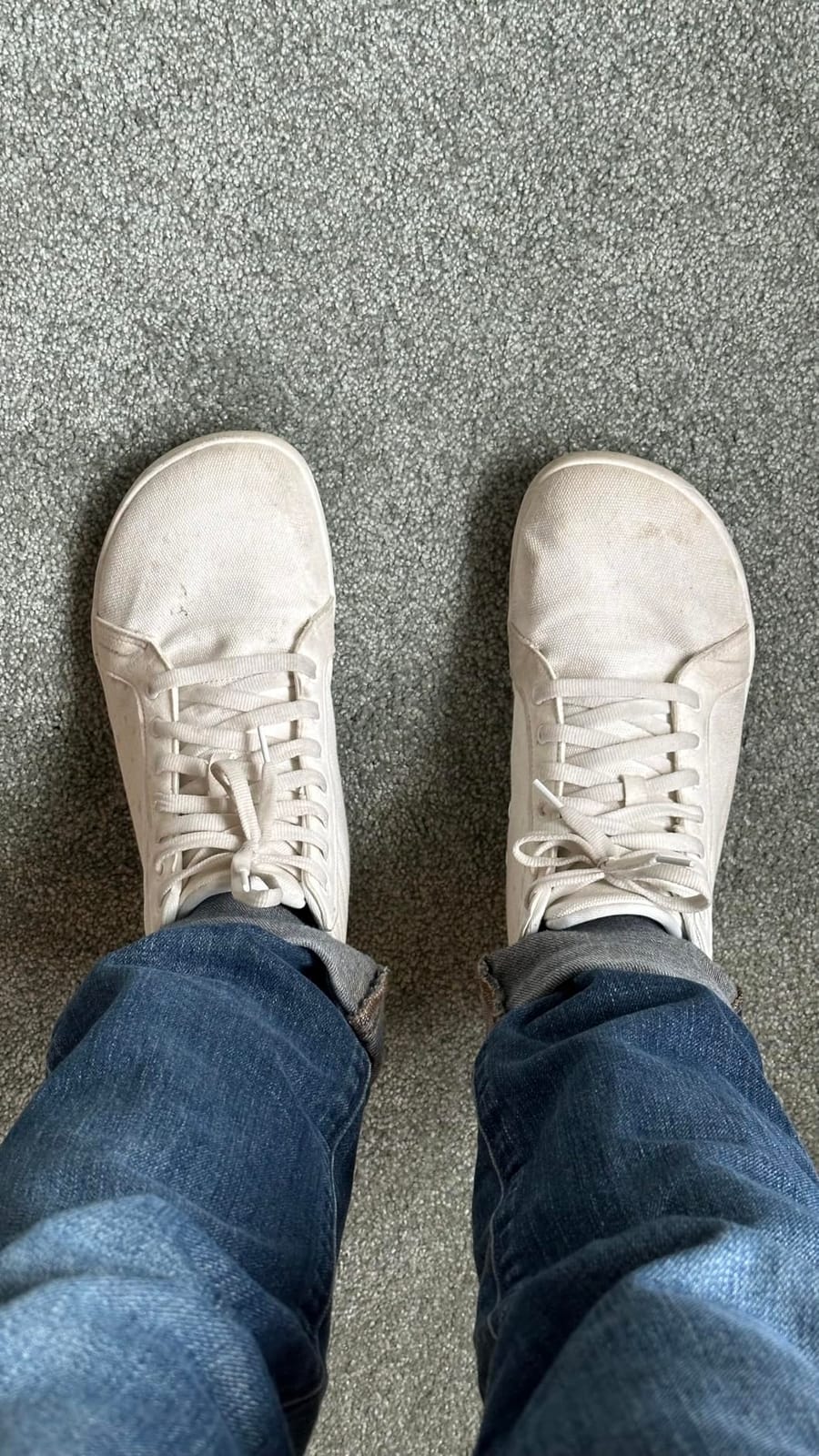 Men's Wide Hi-Top Minimalist Barefoot Shoes with Ankle Support W823 customer photo 1