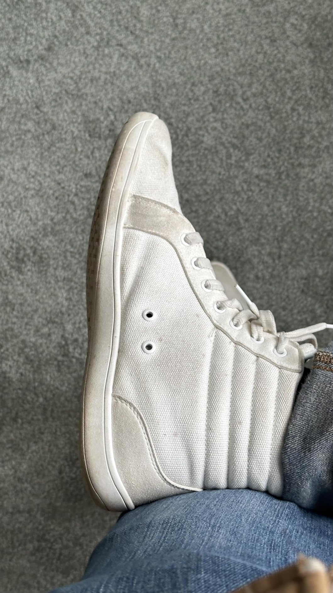 Men's Wide Hi-Top Minimalist Barefoot Shoes with Ankle Support W823 customer photo 2