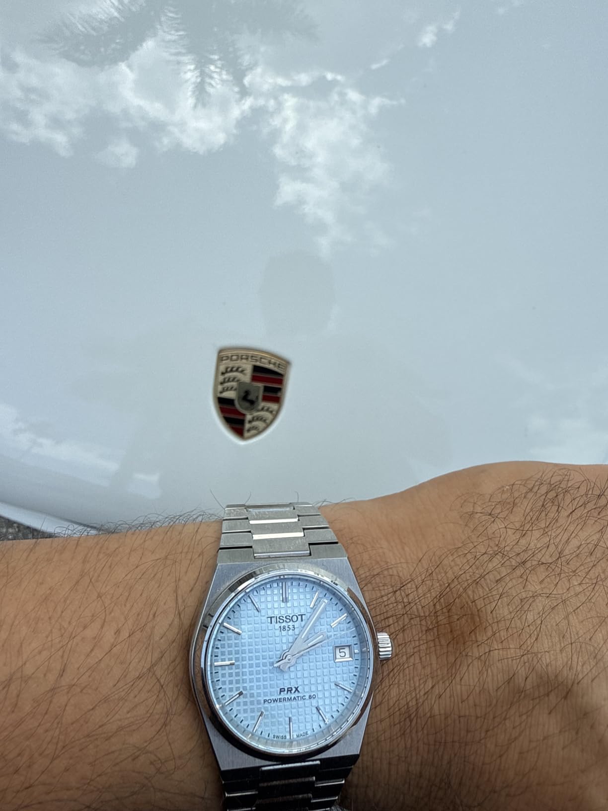 PRX, Swiss Automatic, 35mm, Ice Blue Dial, Watch customer photo 1