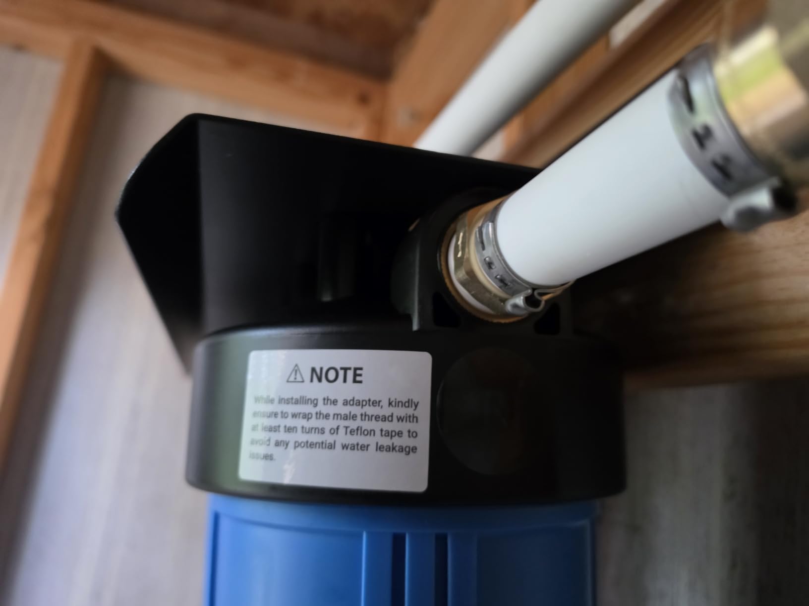 Waterdrop WHF3T-FG 3-Stage Whole House Water Filter System for Well Water customer photo 1