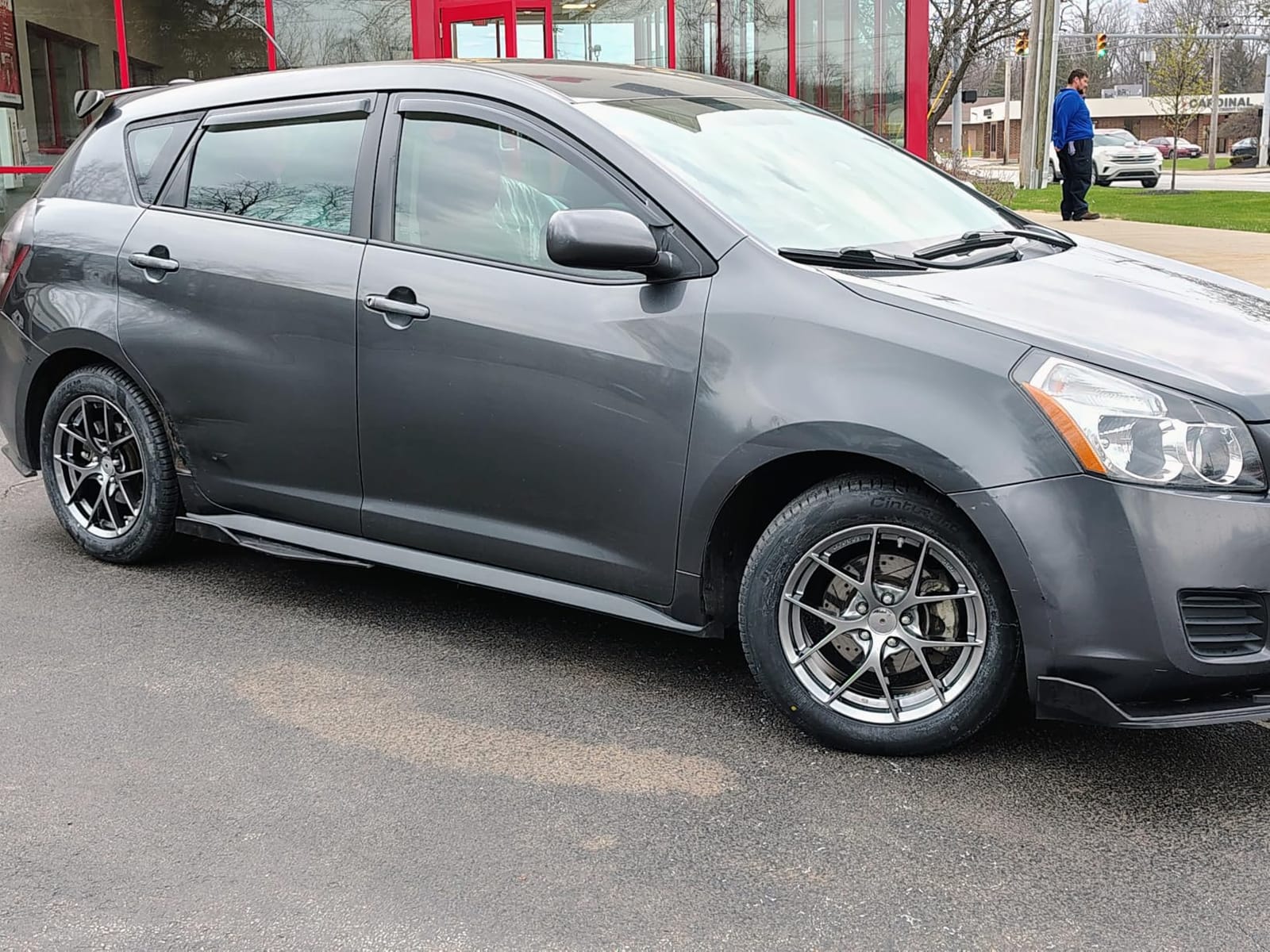 SCITOO wheel rims size:17 * 7.5in,ET:40,H/PCD:5 * 114.3,CB:73.1,1 pcs MATT BLACK customer photo 2
