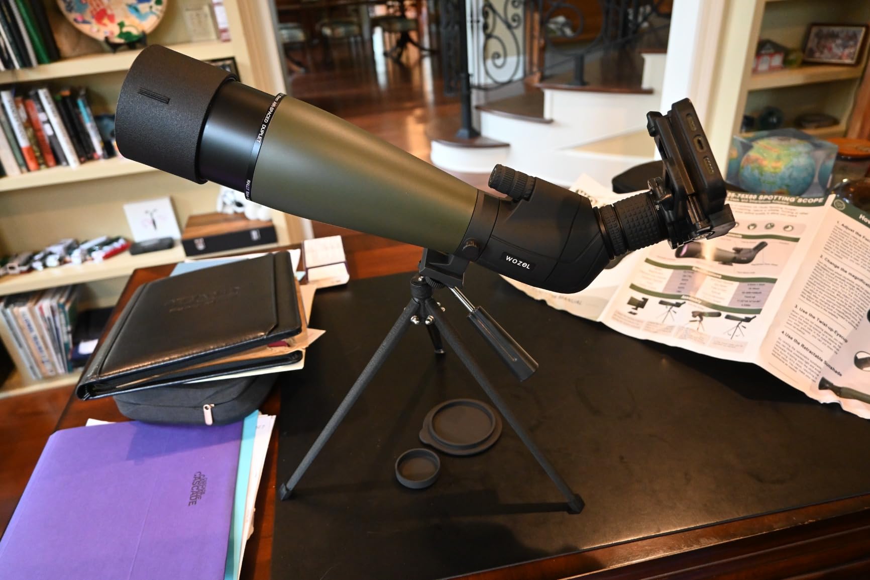WOZEL 25-75x80 Spotting Scope with Tripod for Target Shooting High Powered customer photo 1