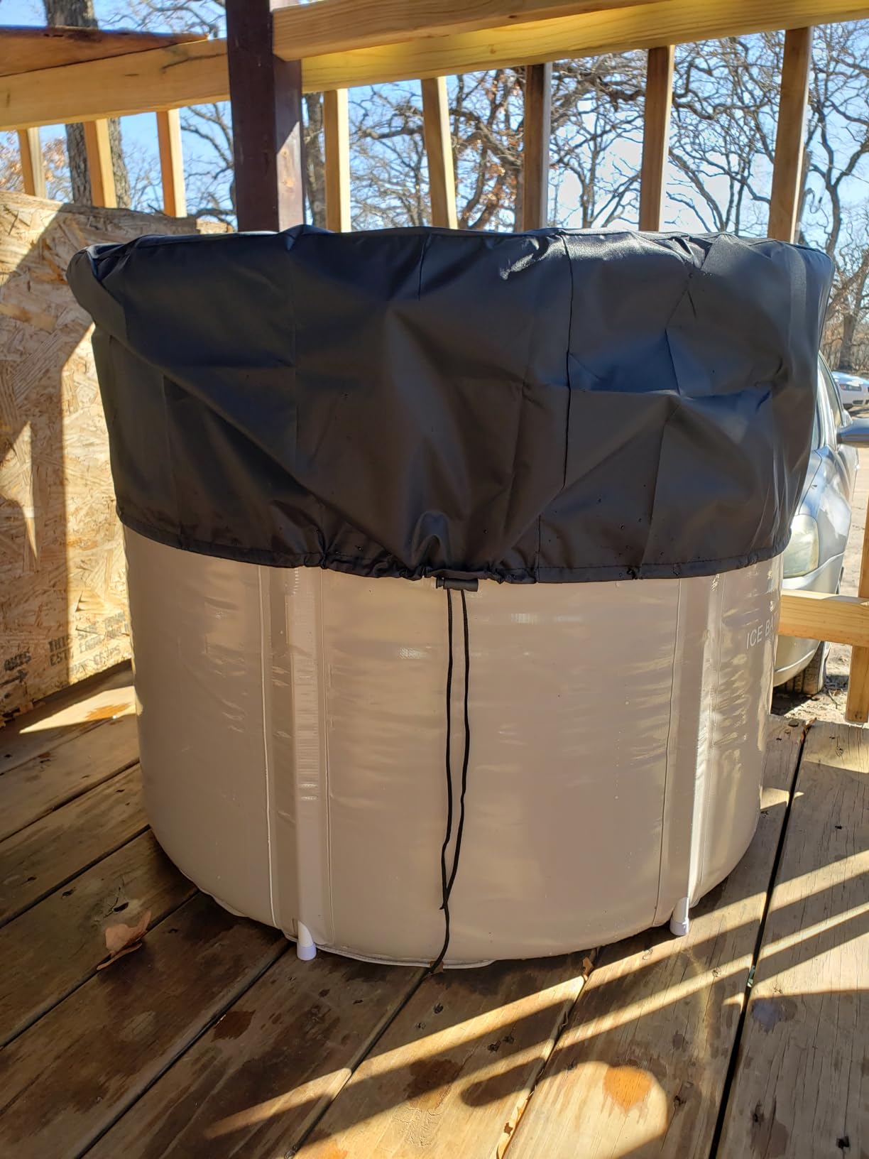 Ice Tub Cover, Ice Bath Tub Cover and Outdoor Cold Baths, Keeping the Ice Bath Tub Clean for Cover Only, 32