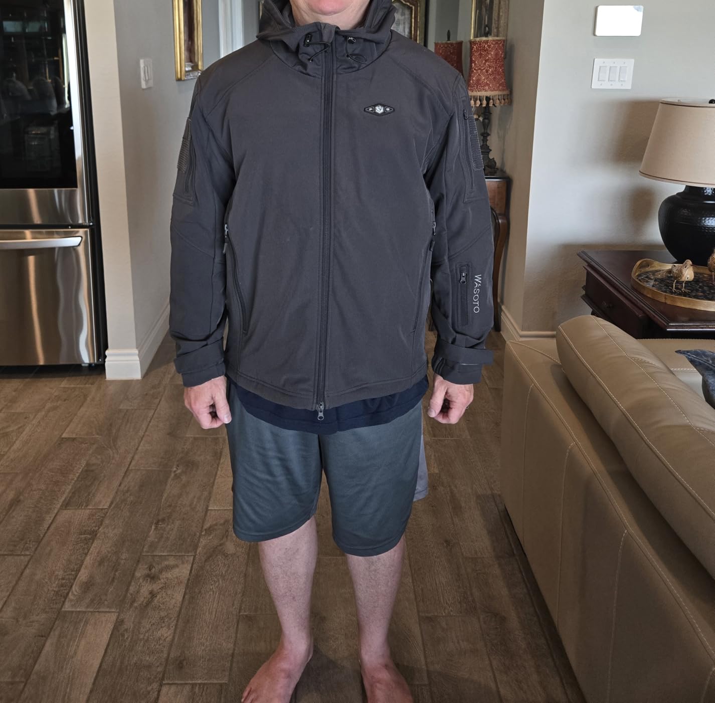 WASOTO Heated Jackets for Men with 18400mAh Battery Pack Included Windproof Waterproof for Snowboarding customer photo 2