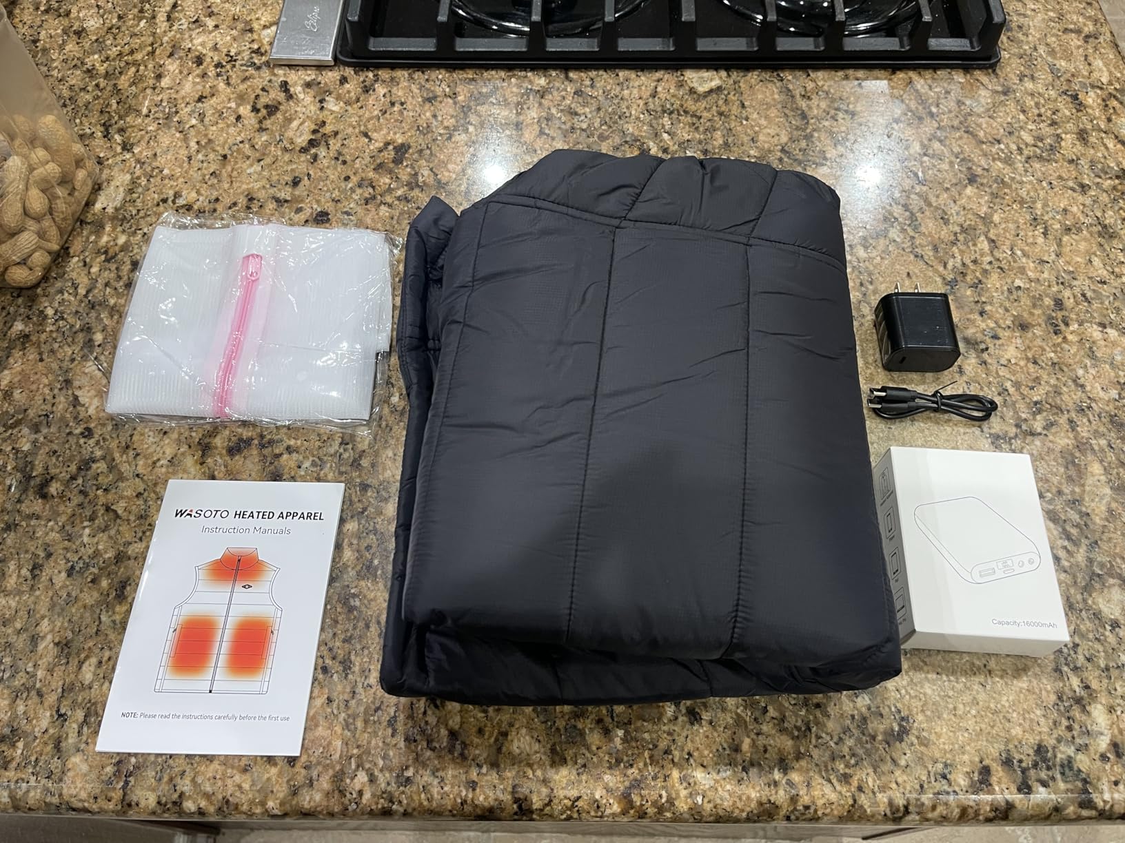 WASOTO Heated Vest for Men with 16000mAh Battery Pack Charger Lightweight for Cycling Glof Hunting customer photo 1