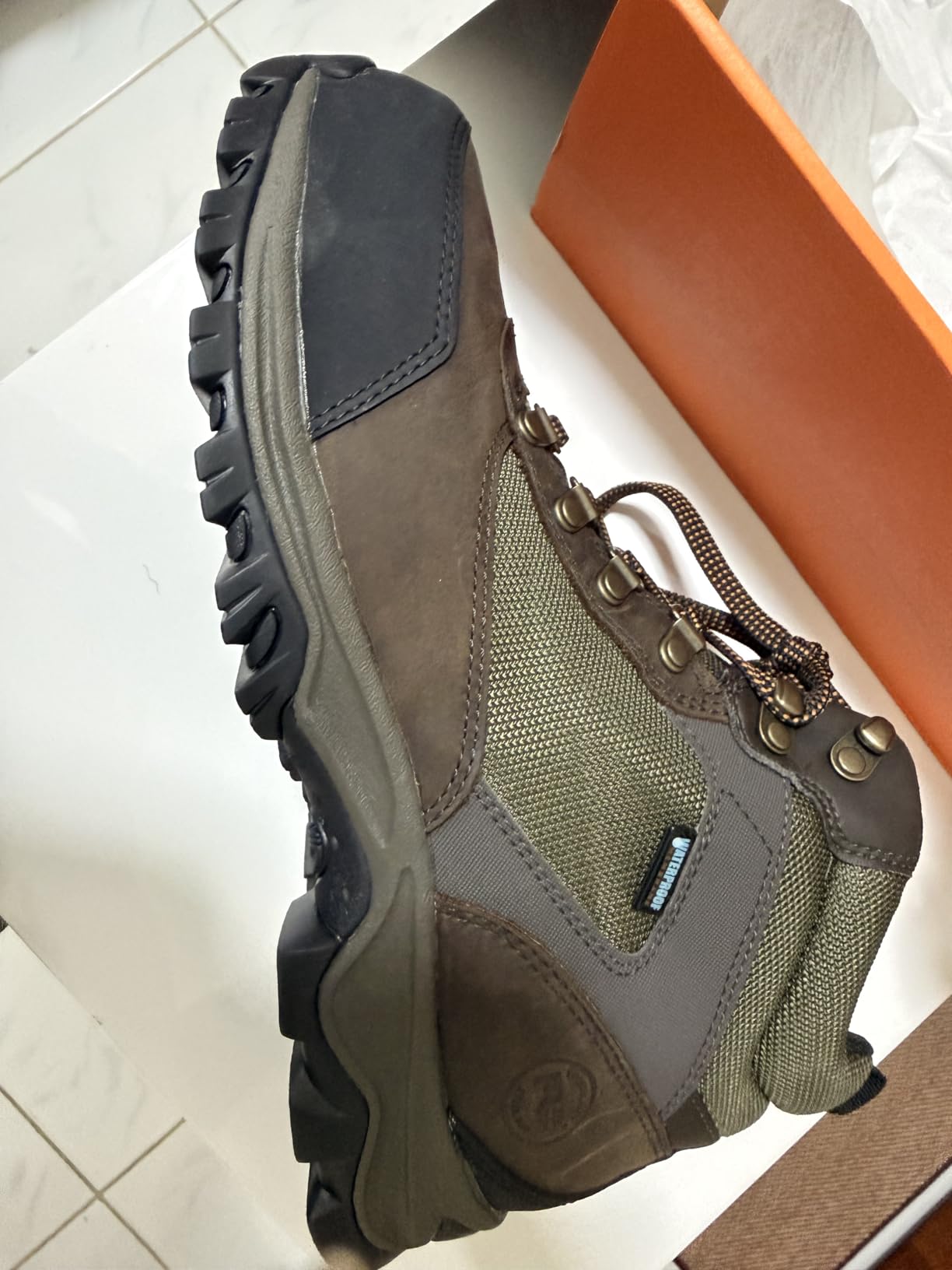 Timberland PRO Mens Keele Ridge Steel Safety Toe Waterproof Industrial Hiking customer photo 1