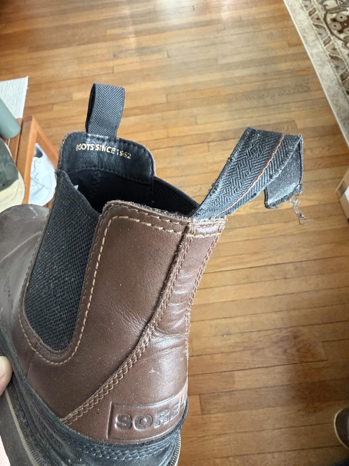 SOREL Men's Slabtown 62 Chelsea Waterproof Boot customer photo 1