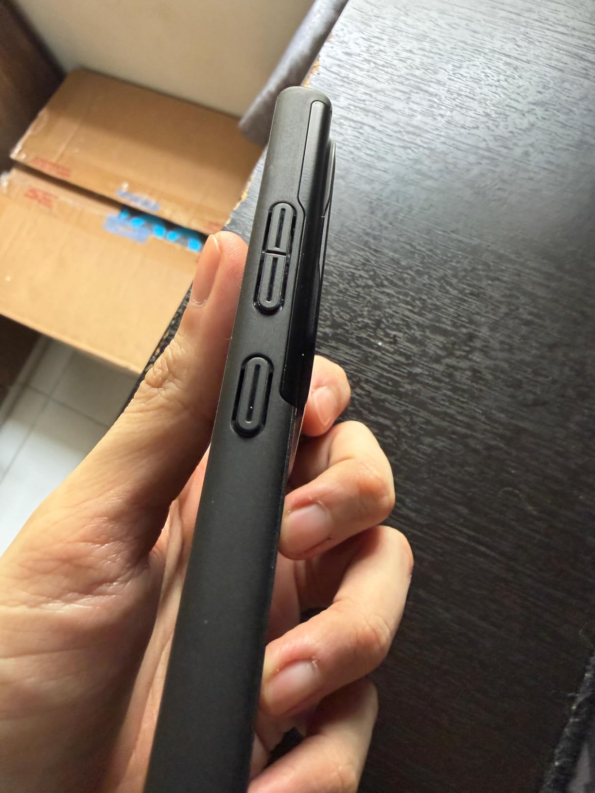 Spigen for Galaxy S24 Ultra Case, Optik Armor [Sliding Camera Cover] [No Magnet Ring] [Military-Grade Protection] - Black customer photo 1