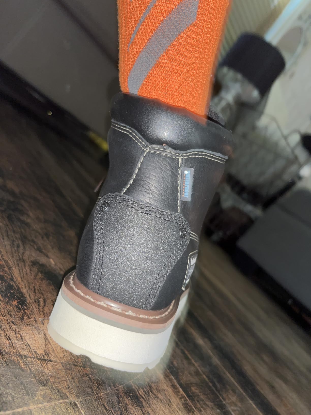 Timberland PRO Men's Gridworks Wedge 6 Inch Moc Soft Toe Waterproof Industrial Work Boot customer photo 2