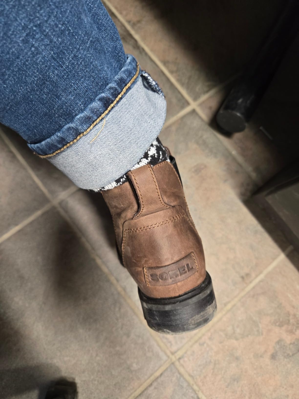 SOREL Women's Emelie lll Chelsea Waterproof Boot customer photo 2
