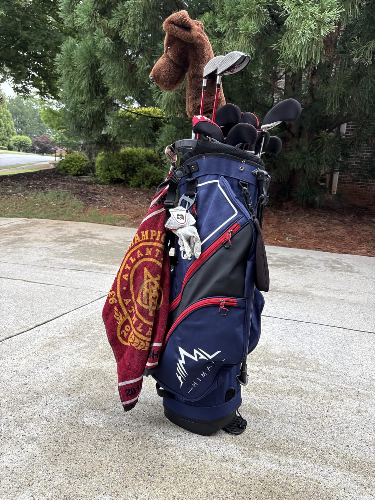 uniHimal 14-Way Golf Stand Bag Lightweight, Magnetic Pocket customer photo 2