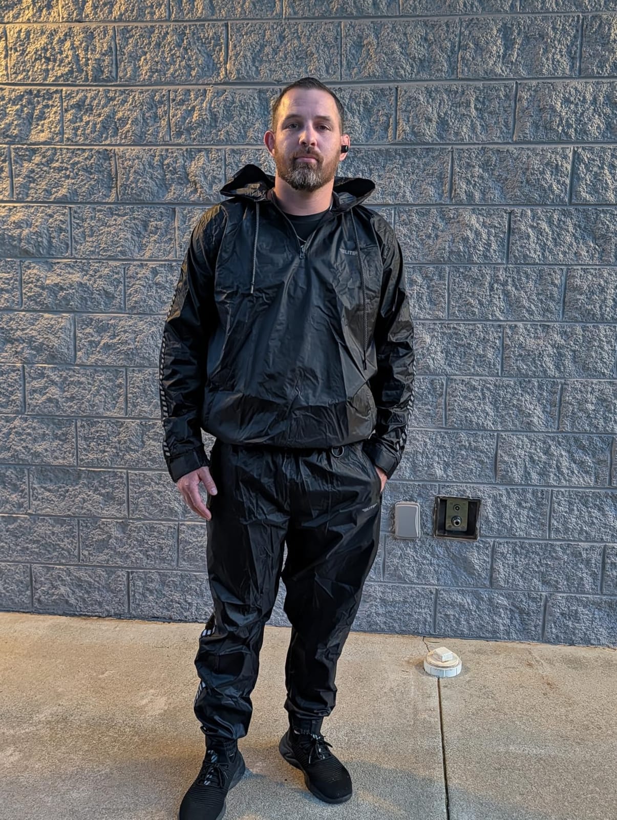 Elite Sports Sauna Suit for Weight Loss Men & Women Boxing MMA Wrestlers Gym Sweat Hoodie Sauna Suits Wrap Full Body Workout customer photo 2