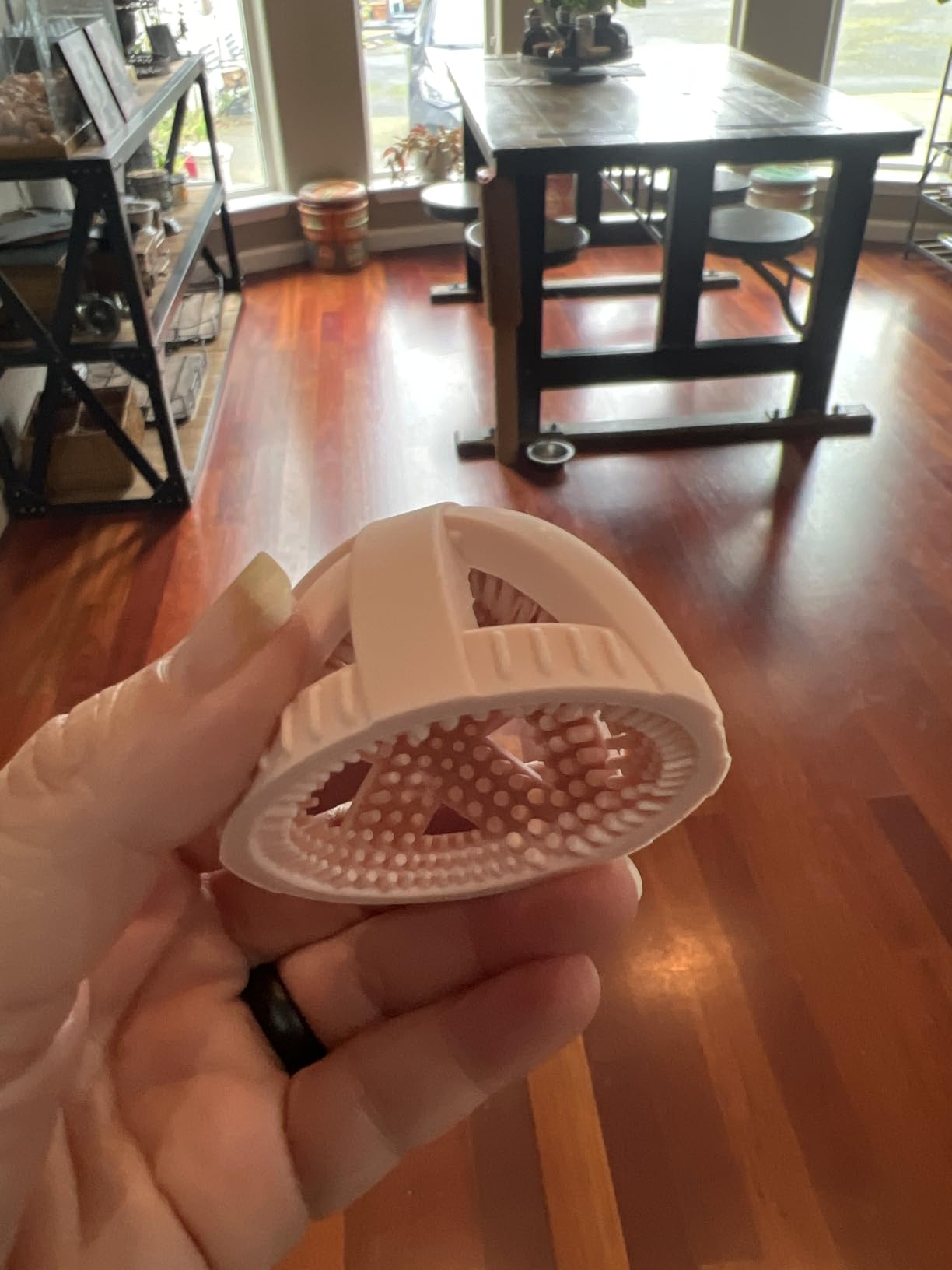 GoodEgg The Original Egg Brush, Silicone Egg Cleaning Brush for Farm Fresh Eggs, Chicken Coop Cleaning Tools, Egg Washer, Chicken Coop Accessories, Large to XL Sized Eggs, Green, As Seen On Shark Tank customer photo 1