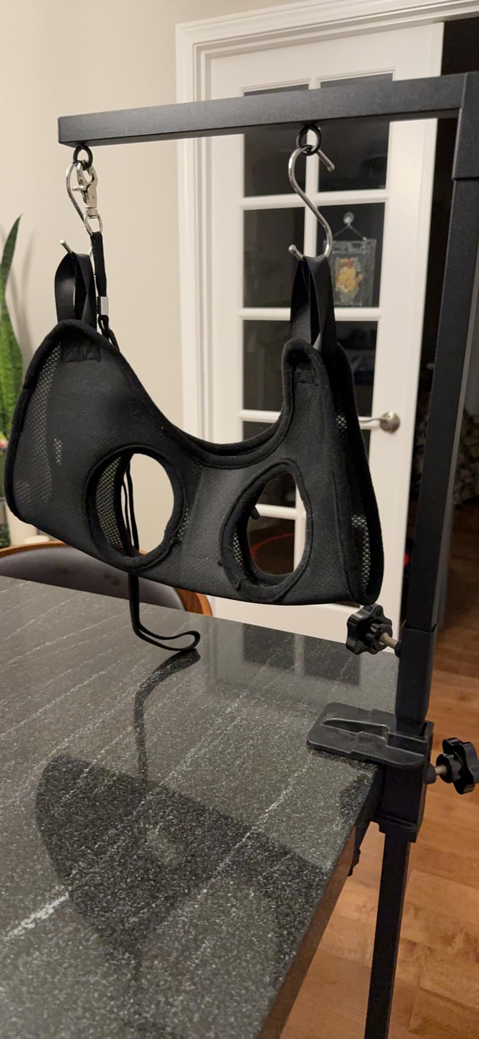 Dog Grooming Table Arm, 35-Inch Adjustable Clamp with Hammock customer photo 2